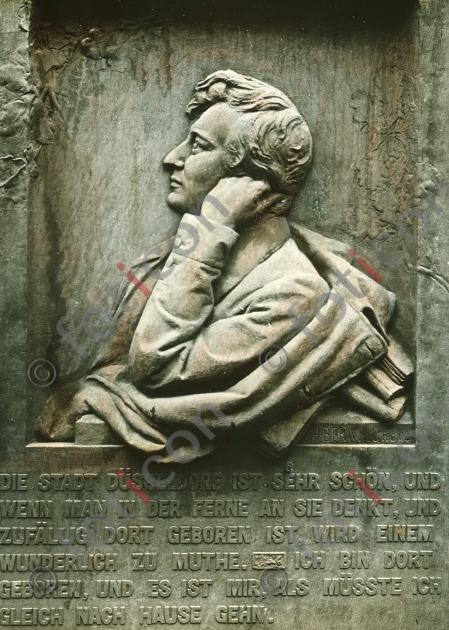 Gedenktafel für Heinrich Heine ; Memorial plaque for Heinrich Heine (foticon-600-simon-duesseldorf-340-039.jpg)